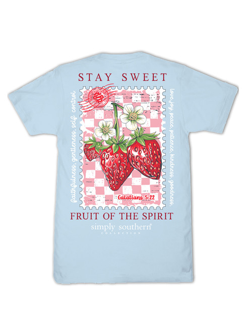 SIMPLY SOUTHERN FRUIT OF THE SPIRIT T-SHIRT ICE