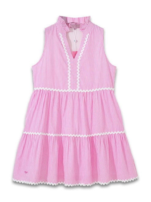 SIMPLY SOUTHERN YOUTH COASTAL PREP DRESS PINK