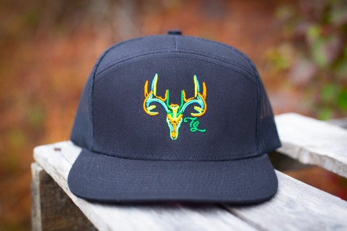 TAILORED SOUTH 7P NEON DEER SKULL HAT TS152A