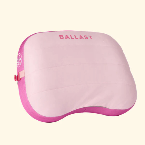 BALLAST BEACH PILLOW FLAMINGO PINK
