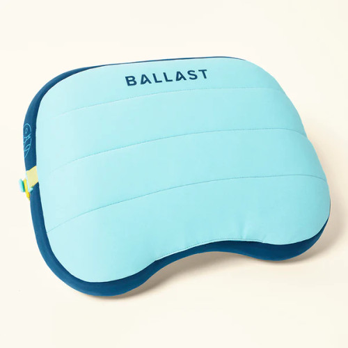 BALLAST BEACH PILLOW TROPICAL BLUE