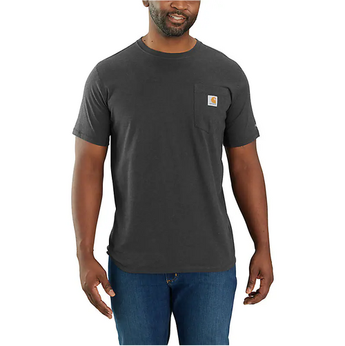 FORCE CARBON HEATHER PKT T-SHIRT