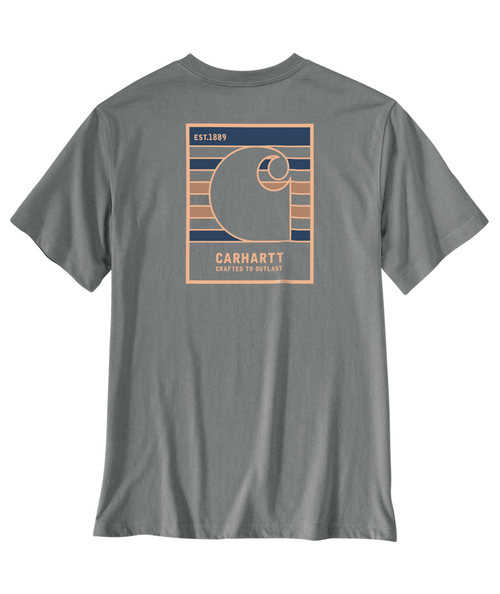 IRVINE ASH HEATHER OUTLAST PKT T-SHIRT