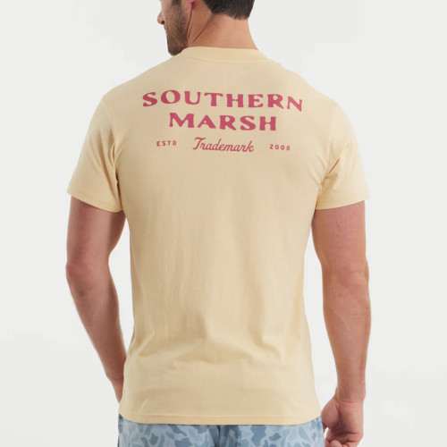 SOUTHERN MARSH AUDUBON TAN TRADEMARK T-SHIRT