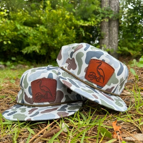 DIRTY MARSH BRACKISH CAMO LP ROPE HAT
