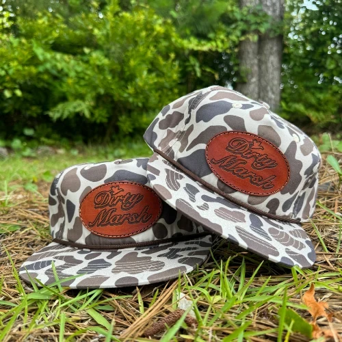 DIRTY MARSH SLOUGH CAMO LP ROPE HAT