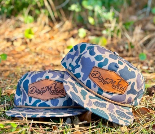 DIRTY MARSH DELTA CAMO LP ROPE HAT
