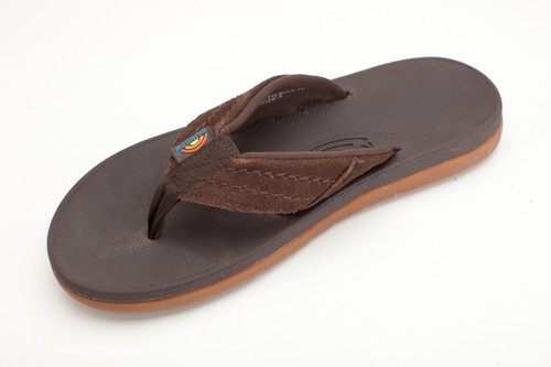 Rainbow Sandals Men East Cape - Mens Molded Rubber Dark Brown