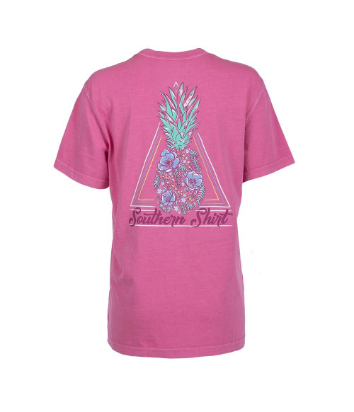 SOUTHERN SHIRT COMPANY LEI'D BACK GW T-SHIRT COSMIC PINK