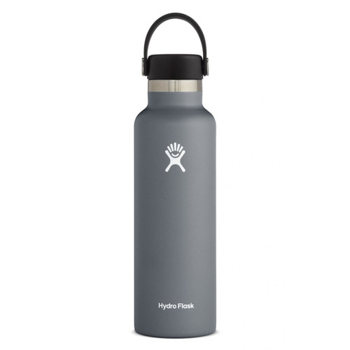 HYDRO FLASK 21OZ STD MOUTH FLEX CAP BOTTLE STONE