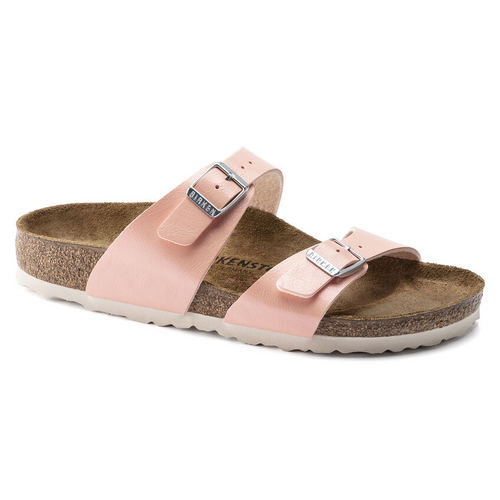 BIRKENSTOCK SYDNEY BIRKO-FLOR SANDAL  CORAL PEACH
