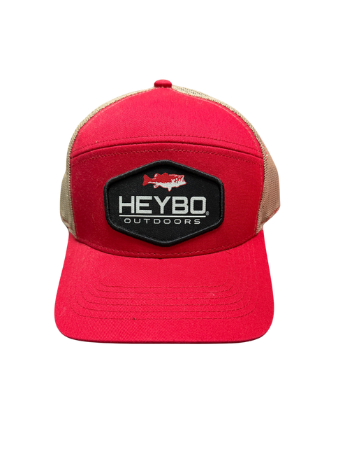 HEYBO PRO TRUCKER HAT ORANGE/GREY