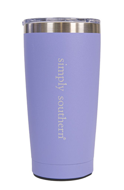 SIMPLY SOUTHERN 20 OZ TUMBLER LILAC