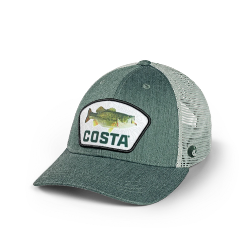 COSTA LM BASS TRUCKER HAT GREEN