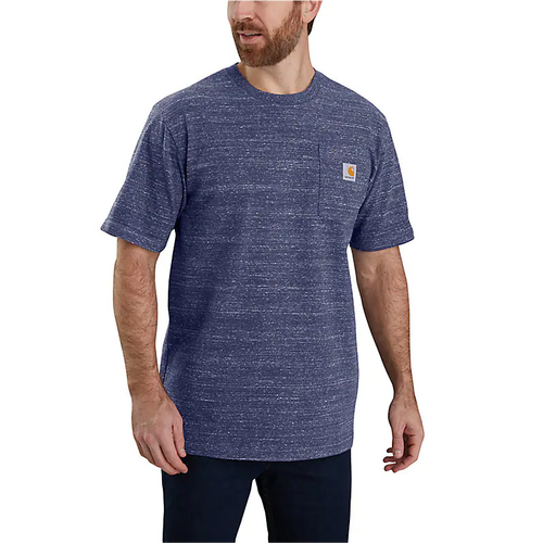 CARHARTT POCKET T-SHIRT SCOUT BLUE
