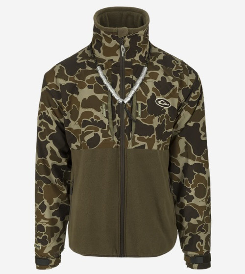 DRAKE G FLEX FLEECE EQUADER FULL ZIP MAX 7