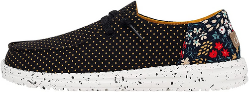 HEY DUDE WENDY FUNK FLORAL DOT SHOE FLORAL DOT