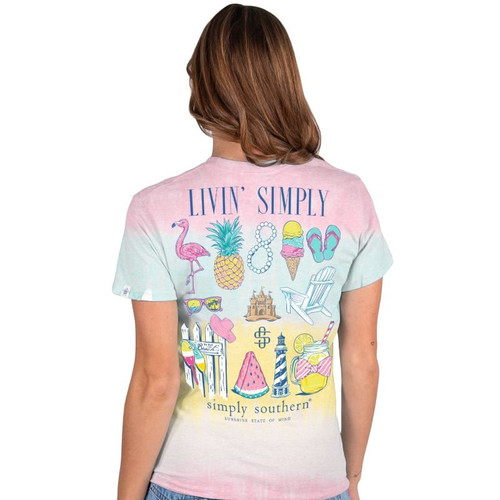 SIMPLY SOUTHERN SUNSHINE T-SHIRT PALM