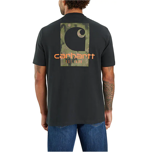 CARHARTT GRAPHIC CAMO T-SHIRT BLACK