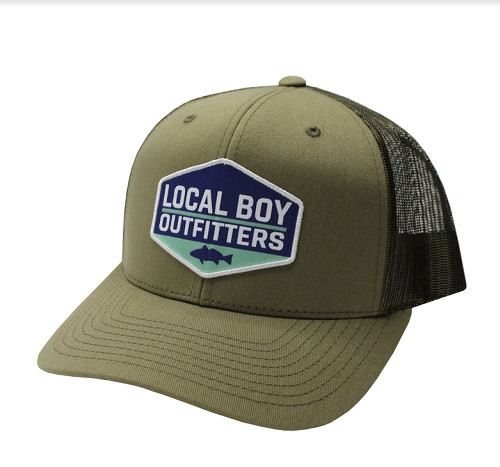 LOCAL BOY ROPE 2 TONE FISH HAT LODEN