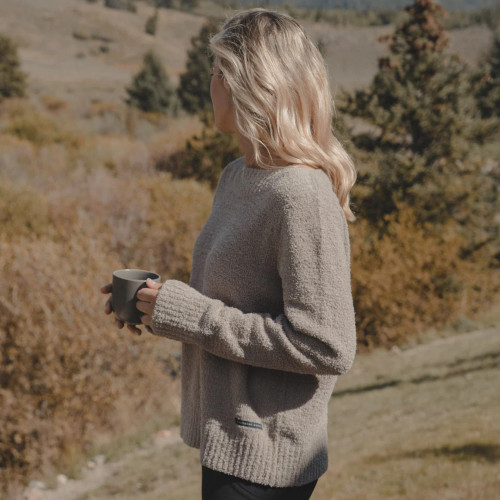 SOUTHERN MARSH CLASSICS CLOUD SWEATSHIRT BURNT TAUPE