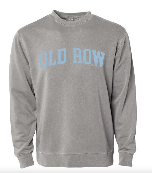 OLD ROW PIGMENT DYED CREWNECK CEMENT