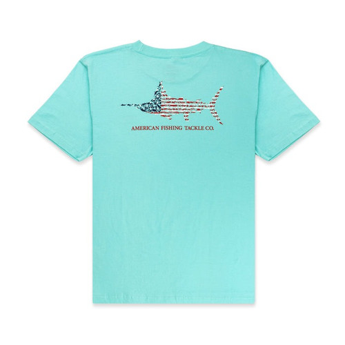 AFTCO  YOUTH JIGFISH A T-SHIRT CLEARWATER
