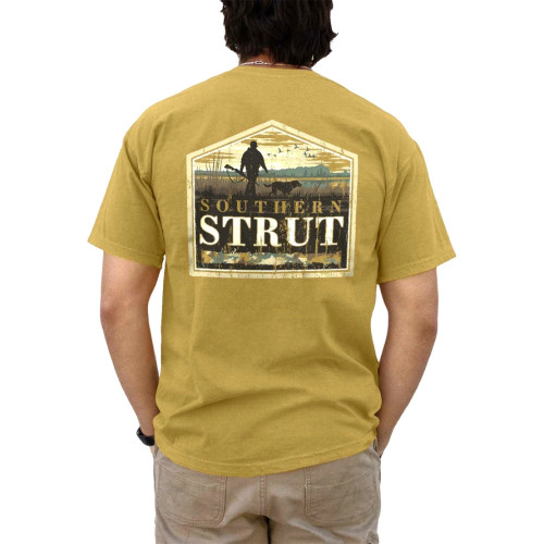 SOUTHERN STRUT MORNING MARSH T-SHIRT MUSTARD