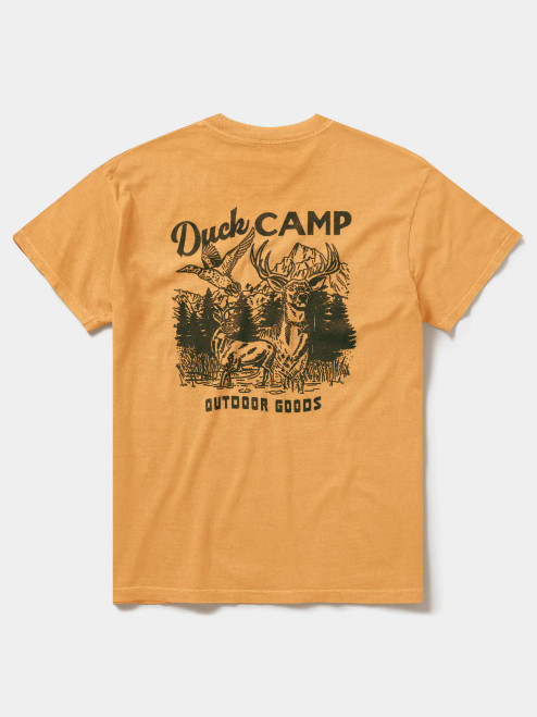 DUCK CAMP MUSTARD OUTGOOD T-SHIRT