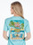 SIMPLY SOUTHERN SIGN T-SHIRT WASHED AQUA
