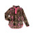 SIMPLY SOUTHERN YTH Y NECK PULLOVER CAMO PINK