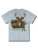 SIMPLY SOUTHERN MEN'S MINERAL WASHED DEER T-SHIRT ASHEN