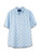 SIMPLY SOUTHERN MEN'S BUTTON UP BLUE FLOWER