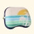 BALLAST BEACH PILLOW RETRO PALM