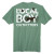 LOCAL BOY LT GREEN TEXT/TRAIL T-SHIRT