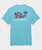 VINEYARD VINES F PALMS WHALE PKT T-SHIRT 459-TURQS