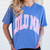 LULU MAC POLKA DOT FP TEE FLO BLUE/PINK