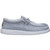 HEY DUDE WALLY STRETCH JERSEY GREY SHOE