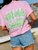 DASH FORWARD LATER GATOR STRIPES T-SHIRT BLOSSOM