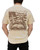 SOUTHERN STRUT RED,WHITE & BUCK T-SHIRT IVORY