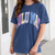 LULU MAC MULTI POLKA DOT FP TEE CHINA BLUE/MULTI POLKA DOT