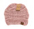 C.C BEANIES RIBBED CHENILLE HAT HAT30ROS