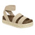 Pierre Dumas Mesa 4 Ankle Strap Sandal Nude