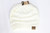 C.C BEANIES SOLID RIBBED BEANIE HAT20A IVORY