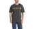 CARHARTT K195 LOGO T-SHIRT CARBON HEATHER