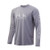 HUK PURSUIT VENTED LS T-SHIRT SHARKSKIN
