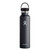HYDRO FLASK 24OZ STD MOUTH FLEX CAP BOTTLE BLACK