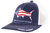 SIMPLY SOUTHERN MARLIN FLAG HAT NAVY/WHITE