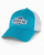 SOUTHERN TIDE PADDLIN' OUT TRUCKER HAT TURQUOISE