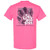 SOUTHERN COUTURE A GIRL'S BEST FRIEND T-SHIRT SAFETY PINK